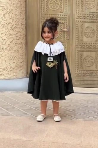 فستان اليوم الوطني بشكل جديد