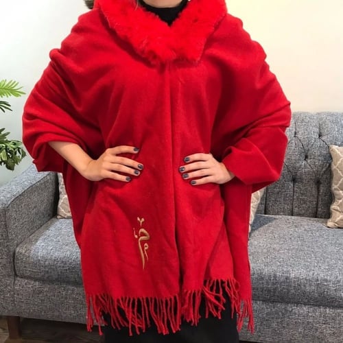 وشاح شتوي أنيق ودافئ - متجر أماسي