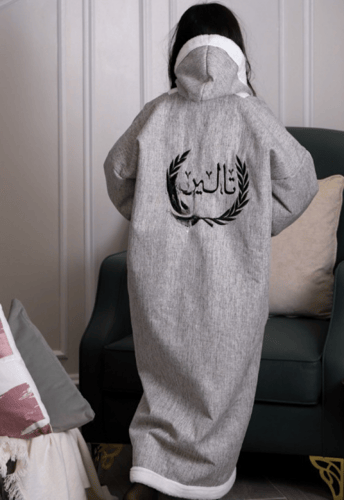 فروات شتويه للاطفال رمادي