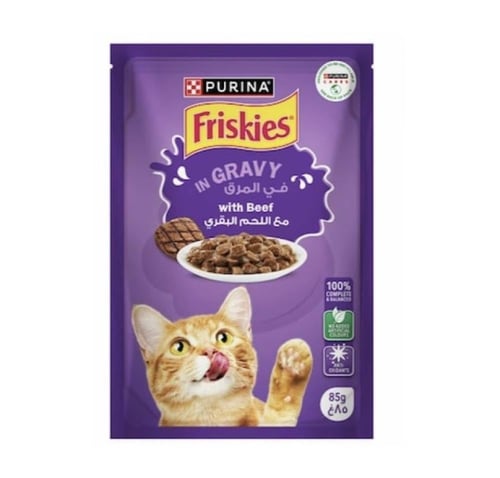 فريسكيز بكج أظرف طعام رطب للقطط منوعة 1x24