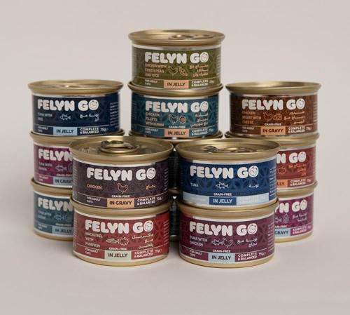 معلبات فيلاين قو بنكهات مختلفه 75g