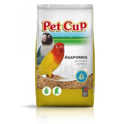 Pet Cup Agapornis Lovebirds Pet Cup طعام طيور الرو...