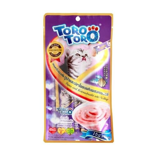 مكافآت تورو للقطط تونه و كاتسوبوشي مع المحار مع في...