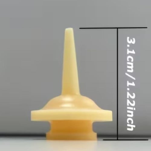 مطاط رضاعه مع سرنجه بمقاسات مختلفه قابله لاعادة ال...