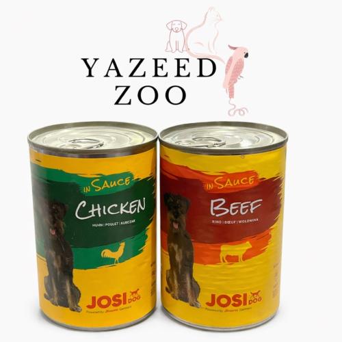 معلبات جوسي للكلاب بنكهات مختلفه 415g