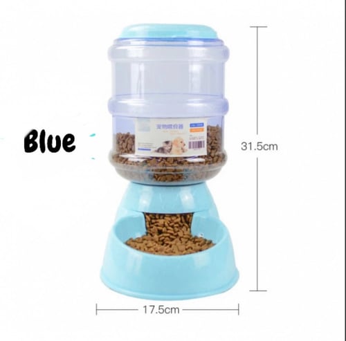 موزع طعام للقطط والحيوانات الاليفة تعبئة ذاتية , م...
