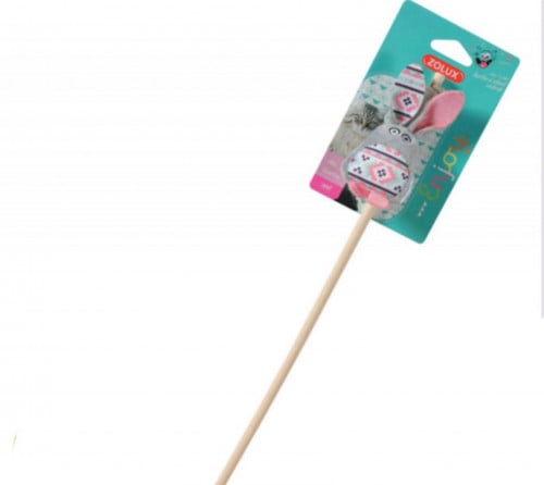 زولوكس لعبة الكاتنيب سنارة شكل أرنب رمادي Zolux Ca...