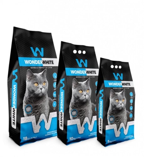 وندر وايت رمل للقطط 10kg