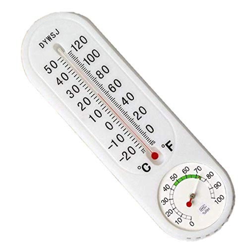 جهاز قياس حراره ورطوبة مع ساعة مناسب في الاماكن ال...