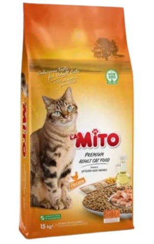 ميتو طعام جاف للقطط بنكهة الدجاج