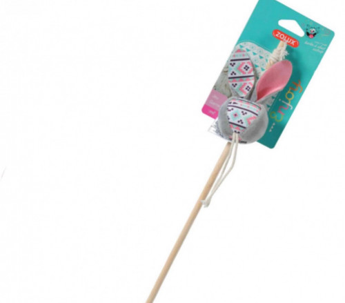 زولوكس لعبة الكاتنيب سنارة شكل كرة رمادي Zolux Cat...