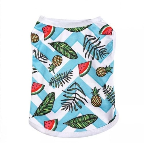 سترة حيوانات أليفة محبوكة للقطط والكلاب لون الازرق