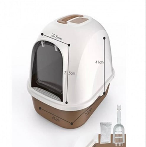 لتر بوكس مغلق حجم كبير مع مجرفة