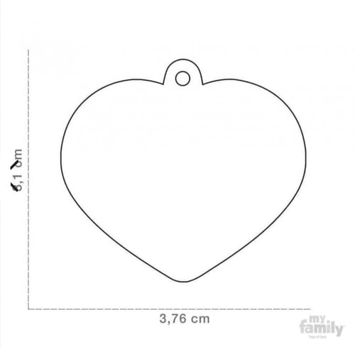 قلادة قابلة للحفر المينيوم حجم كبير - متعدد الالوا...