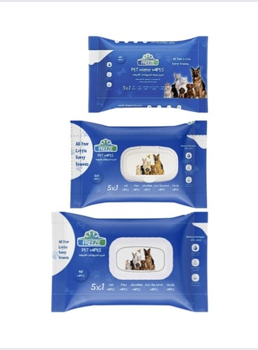 مناديل فريزالمبللة5 1 للحيوانات الأليفة