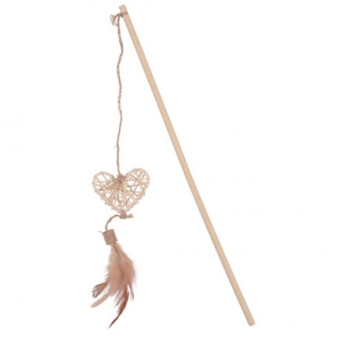 زولكس إثيكات صنارة مع قلب لعبة للقطط