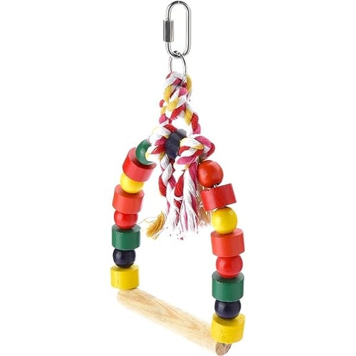 ارجوحة للطيور متميزة الألوان