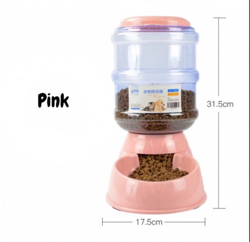 موزع طعام للقطط والحيوانات الاليفة تعبئة ذاتية , م...