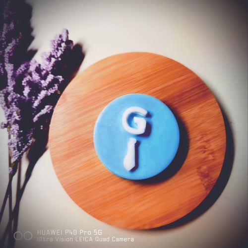 صابون ثيم مولود دائري حسب الطلب