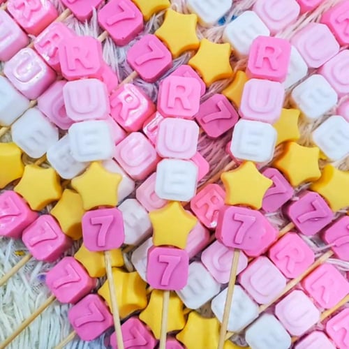 صابون حروف مكعبات(الحرف الواحد)