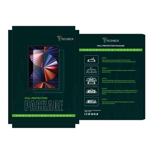 شاشة حماية سهلة التركيب ايباد اير / برو 2024