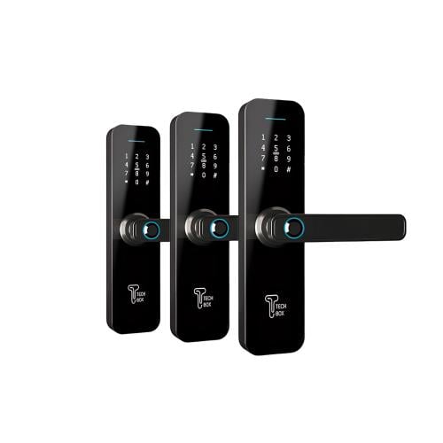 قفل باب ذكي ثلاث قطع