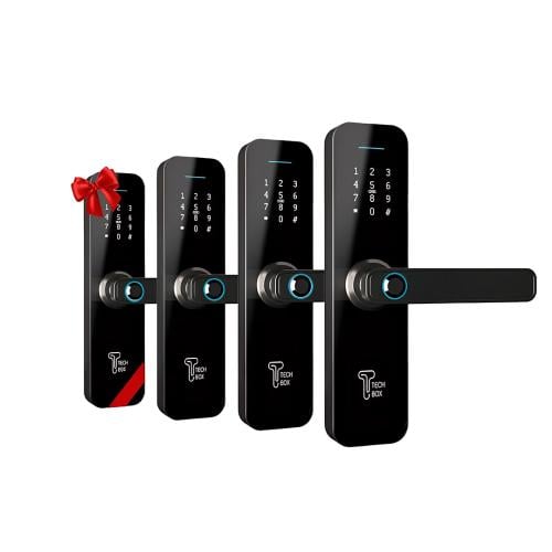 قفل باب ذكي اربع قطع