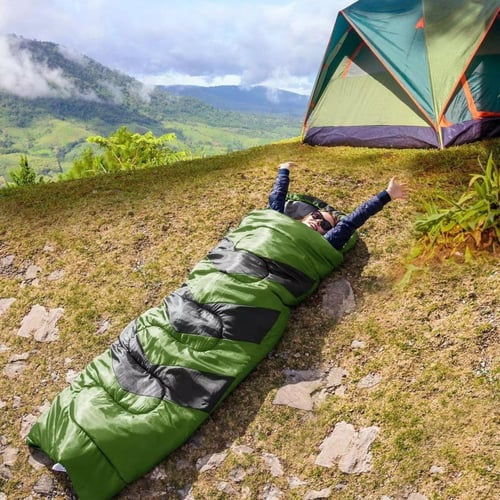 سليب باق للرحلات و السفر قابل للطي حقيبة نوم خفيفة...