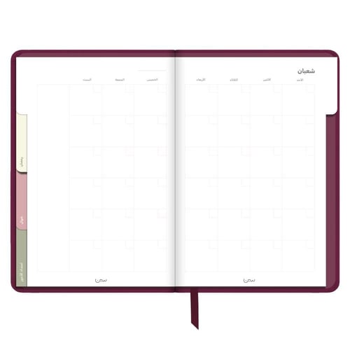 اجندة نور على نور الرمضانية (عنبر) - سين