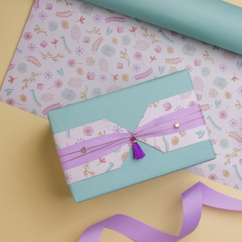 ورق تغليف - الربيع الوردي