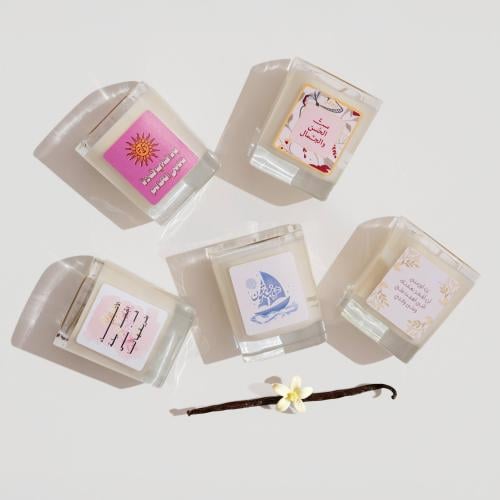 شموع برائحة الفانيليا - قرطاسية روان