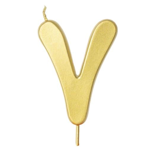 شمعة رقم سبعة ذهبي - BMK