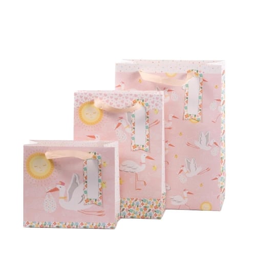 كيس هدايا - مقاس وسط 25*18*8 سم