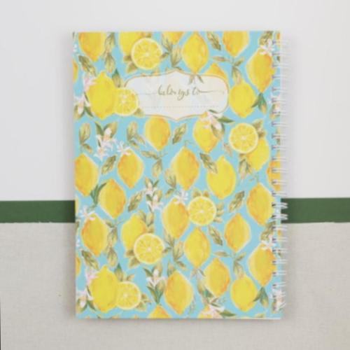 دفتر ليمون ( ازرق) - ريحان