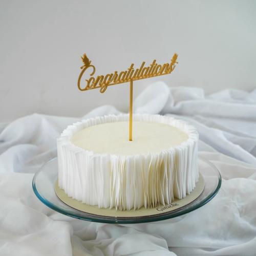 تغريسة كيك congratulations - قرطاسية روان