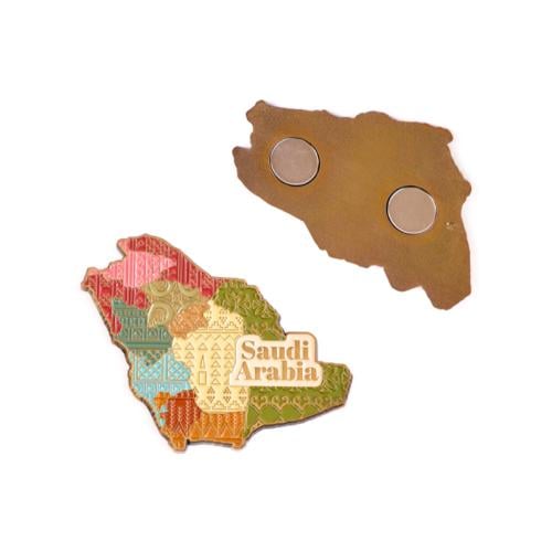 مغناطيس خريطة المملكة - دنة