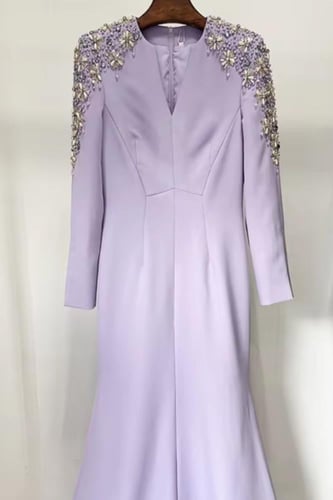 فستان خزامى | Lavender dress
