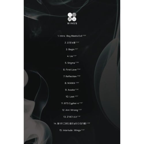 BTS - WINGS Vol. 2 Album