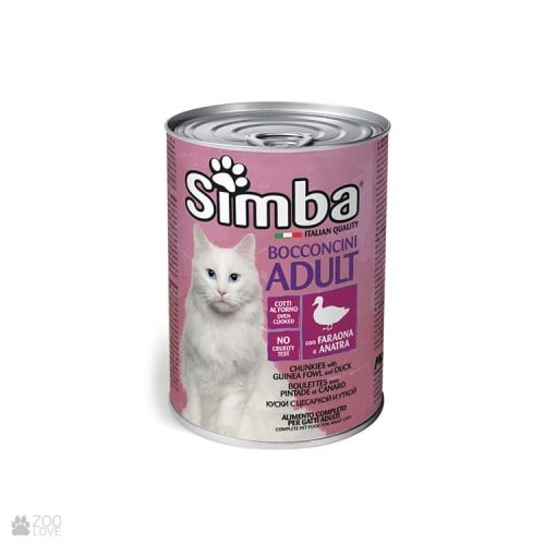 سيمبا كات طعام رطب للقطط بالبط مع المرق, 415 جرام