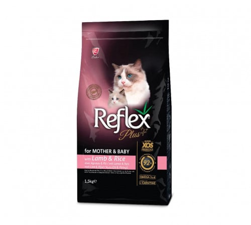 ريفليكس بلس طعام القطط للأم والطفل بلحم الضأن 1،5...