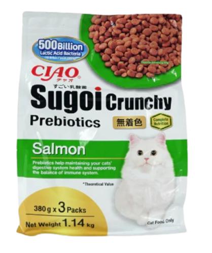 سياو سوجوي كرانشي طعام جاف للقطط بنكهة السالمون 1....