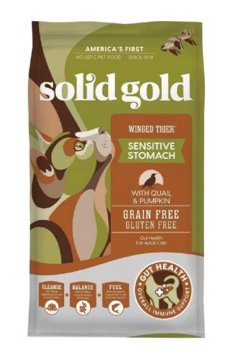 سوليد جولد طعام جاف بالسمان و اليقطين للعناية بالم...