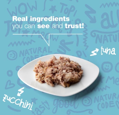 ناتشرال كود اس تي 01 تونا وكوسة للقطط 85جرام