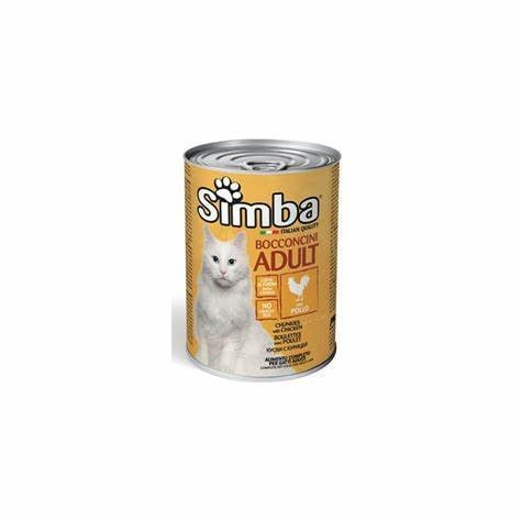 سيمبا كات طعام رطب للقطط, دجاج مع المرق, 415 جرام