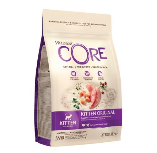 ويلنس كور اوربجنال كتن طعام جاف بالدجاج وديك الروم...