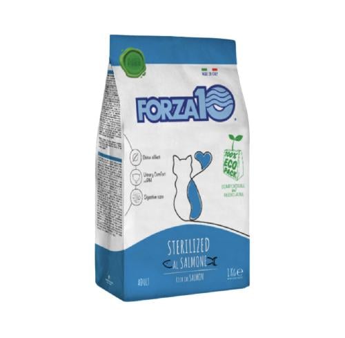 فورزا طعام جاف للقطط المعقمة سلمون