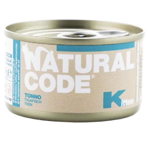 ناتشرال كود تونا للقطط الصغيرة 85جرام