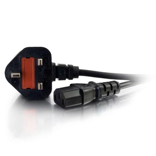 كيبل طاقة C2J88513 بطول 2 متر (IEC320C13 إلى BS 13...