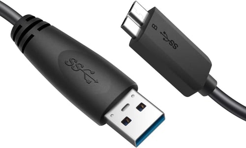 قرص صلب خارجي بسعة 1 تيرا بمنفذ USB3.0 متوافق مع ا...