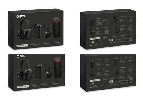 بكج اس بي اس ( مكبر صوت بلوتوث + سماعة رأس لاسلكية...